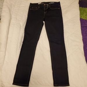 Dark Wash Skinny Denim Jeans